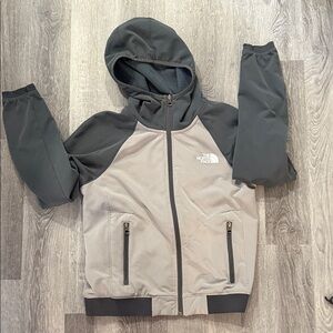 The North Face Two-Tone Gray Jacket Full Zip